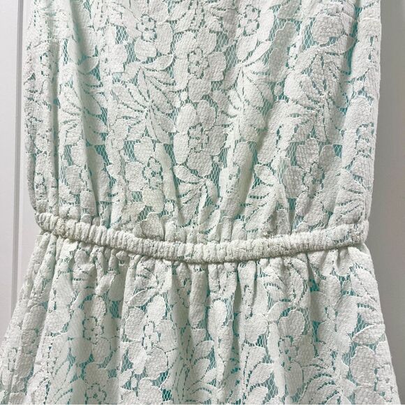 H&M Divided Lace Dress Mint Cream - S - Picture 6 of 16